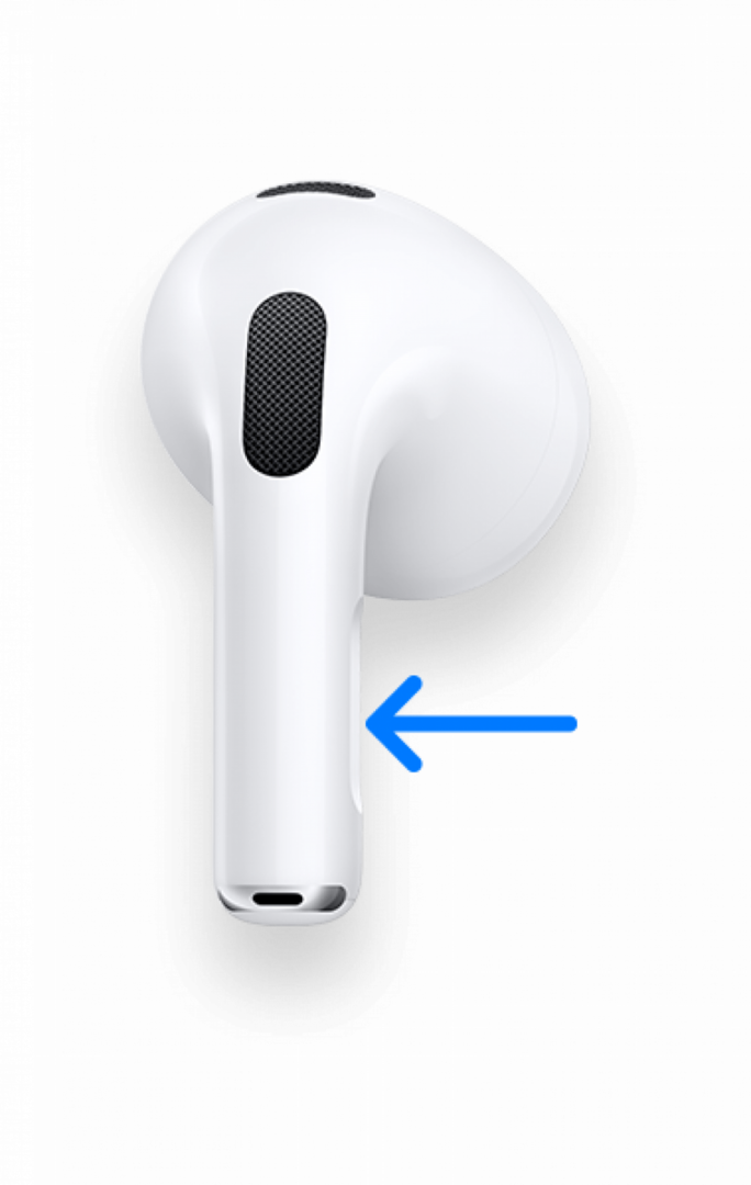 Capteur de force AirPods Pro