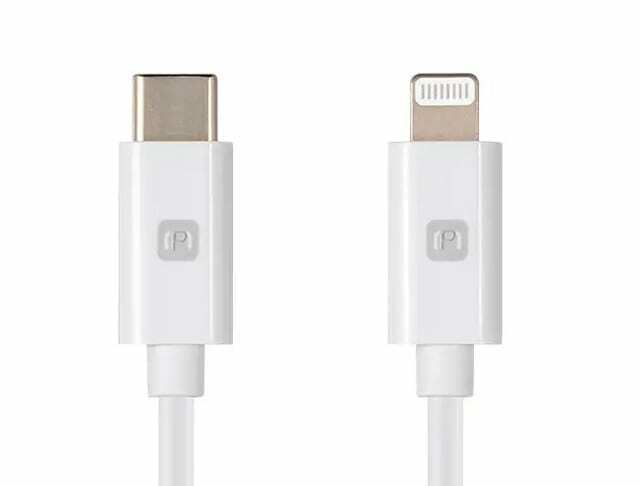 Spitzen von USB-C-Kabel oder Blitzkabel