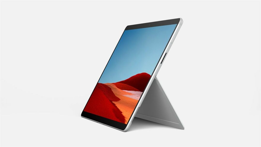 Surface Pro X adalah tablet Windows tipis dan ringan dengan layar, kamera, dan desain hebat. Ia juga memiliki LTE yang sangat cepat.