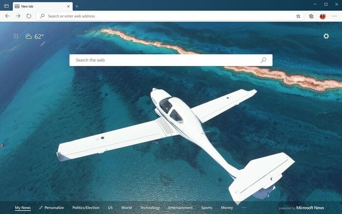 Microsoft lidojumu simulators — okeāna lidojums