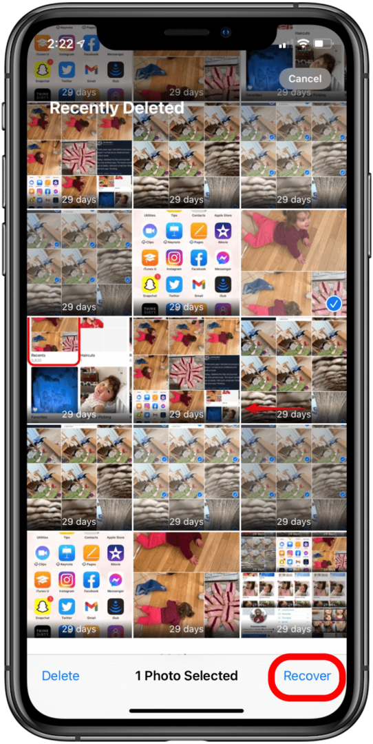 πώς να διαγράψετε όλες τις φωτογραφίες από το iphone