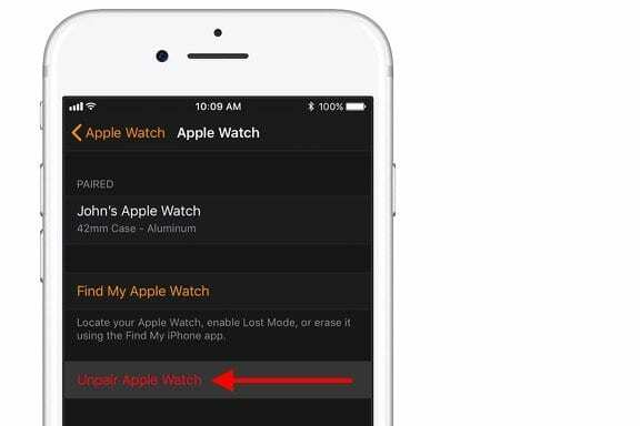 アップグレード後にAppleWatchに連絡先の名前がない、修正方法