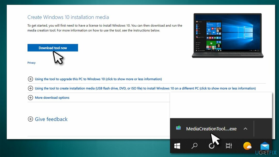 Windows-installatiemedia downloaden