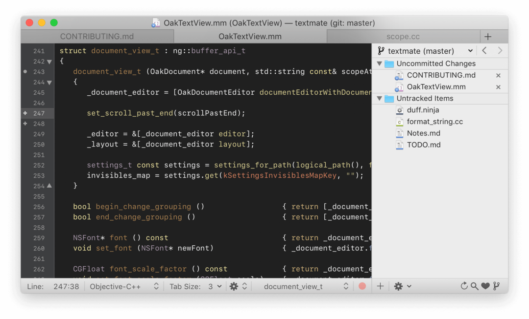 TextMate 2.0