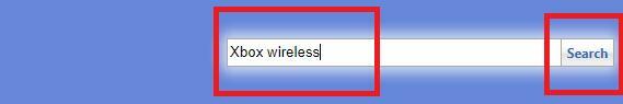 Escriba Xbox Wireless y haga clic en el botón de búsqueda