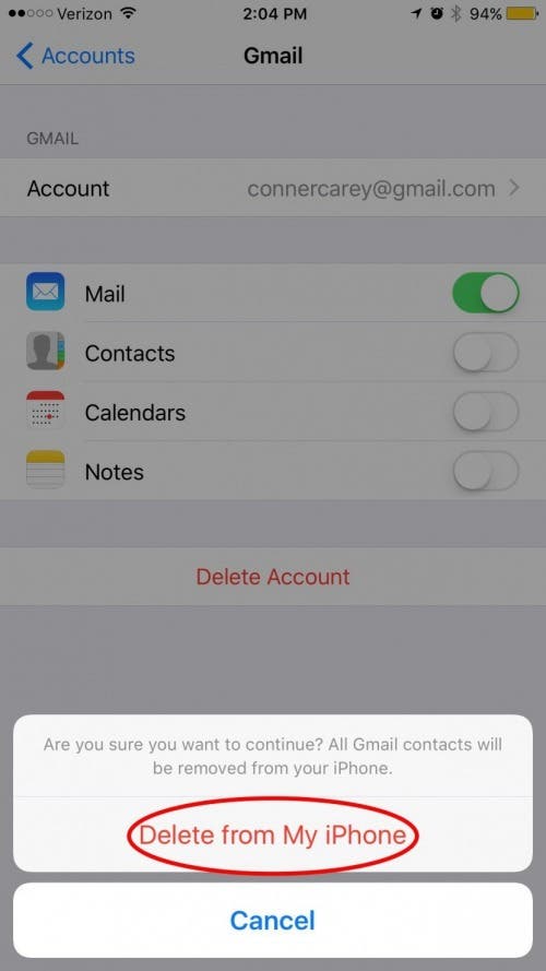 Come eliminare facilmente tutti i contatti su iPhone