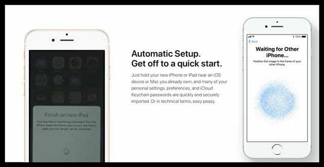 Automatische installatie gebruiken in iOS 11