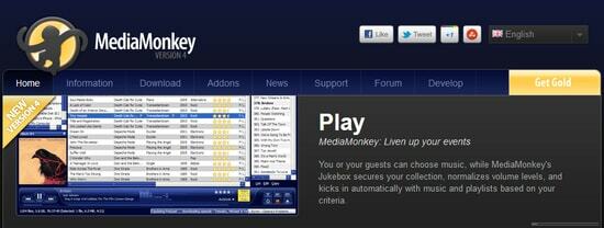 MediaMonkey Free Media Music Manager