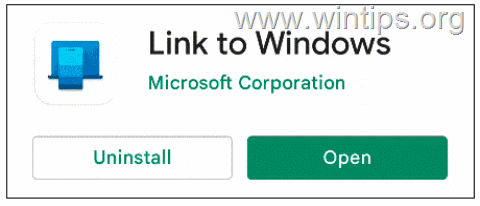 Odkaz na aplikaci pro Windows 