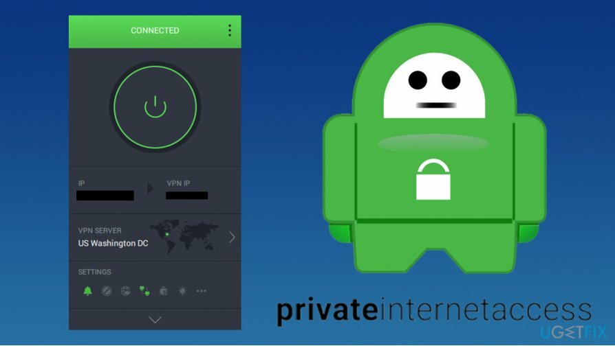 Käytä PIA VPN: ää