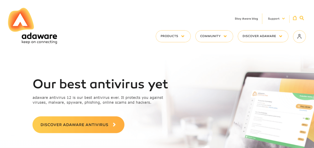 Antivirus gratuit compatible avec les publicités +