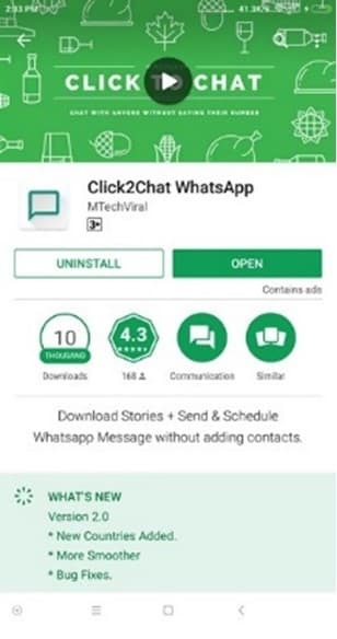 Klik2chat WhatsApp