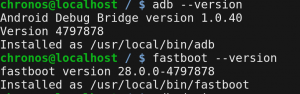 Chromebook ADB și Fastboot