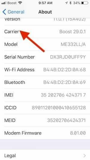iOS 11 Visual Voicemail fungerar inte, hur man åtgärdar