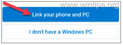 विंडोज ऐप से लिंक करें 