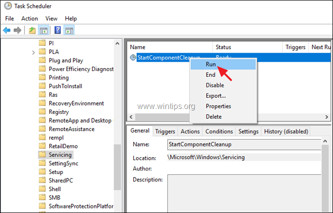 StartComponentCleanup -planer zadataka