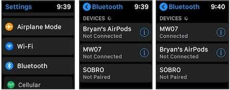 controleer bluetooth