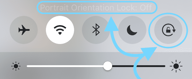 Entsperren Sie die iPhone-Bildschirmdrehung, How-To