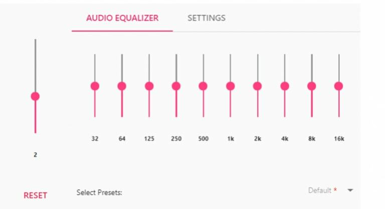 EQ audio ekvalaizers