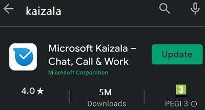 Update-Kaizala-App