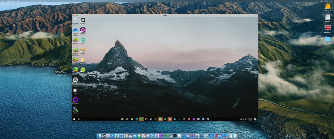 Jump Desktop pro Windows na M1 Mac 3