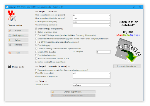 Oprava videa Grau GmbH