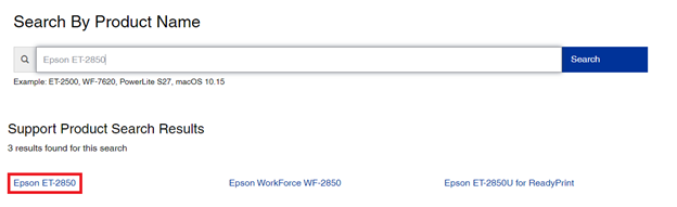 изаберите свој Епсон ЕТ-2850 штампач