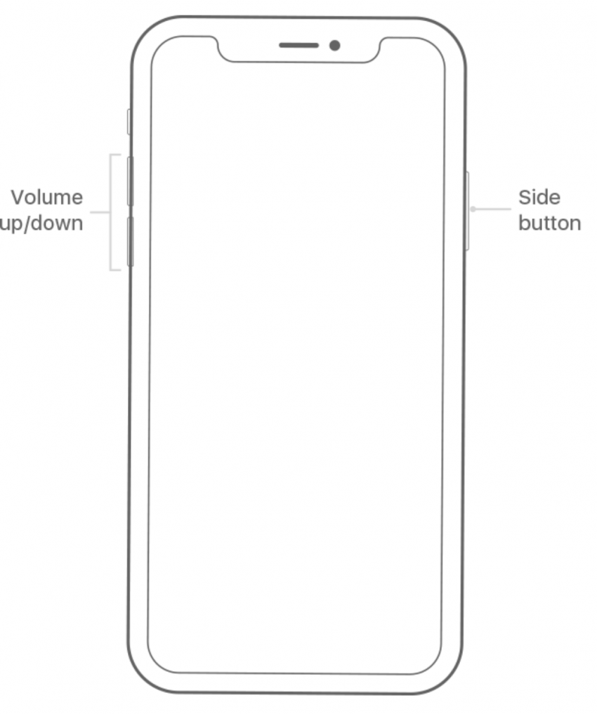 hogyan lehet újraindítani az iphone x-et és újabbakat