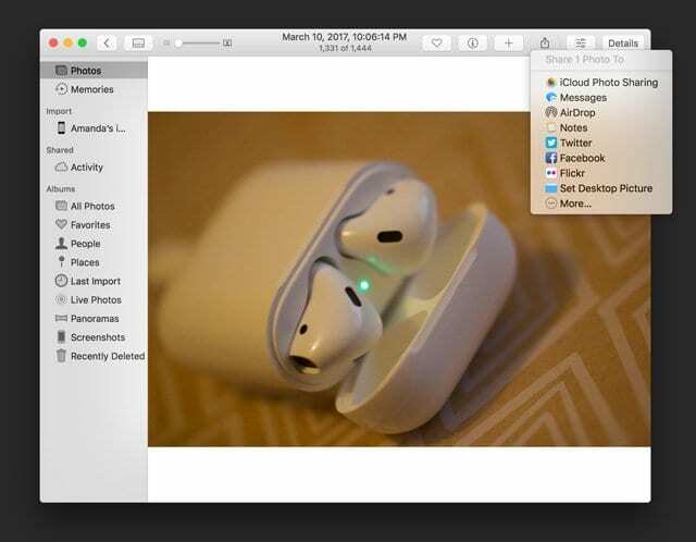 Comment numériser des images de photos en utilisant iPhoto ou Photos sur un Mac