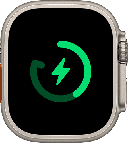 Geoptimaliseerde laadlimiet gebruiken op Apple Watch Ultra