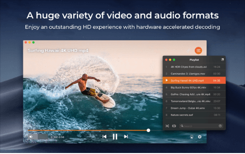 Elmedia Player - Bedste videoafspillerapp til MacOS