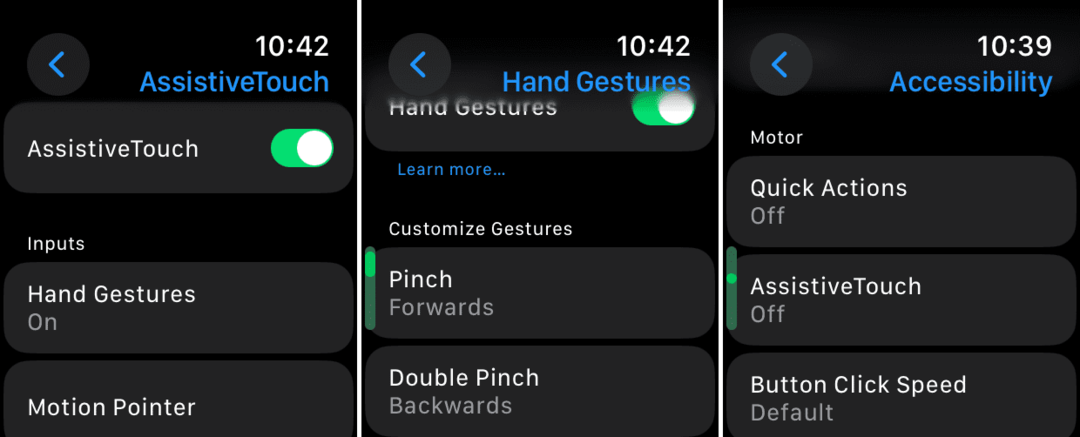 כיצד להשתמש ב-Double Tap ב-Apple Watch