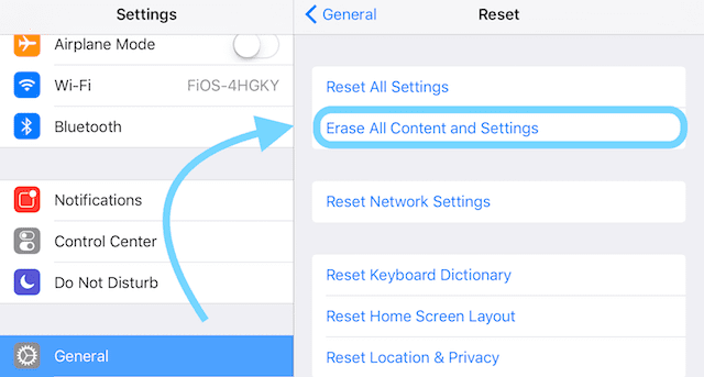 كيفية الاستعادة من نسخة iCloud الاحتياطية