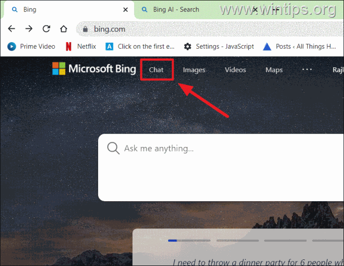  Hozzáférés a Bing AI Chathez a Chrome-ban