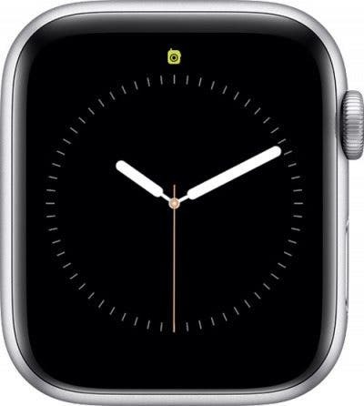 Ikona žltej rádiovej vysielačky na hodinkách Apple Watch