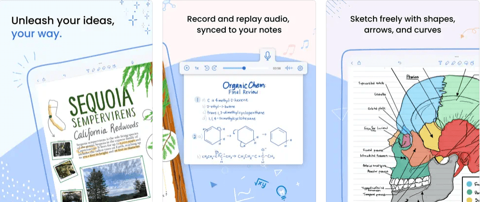 Meilleure application de prise de notes pour iPad Notability