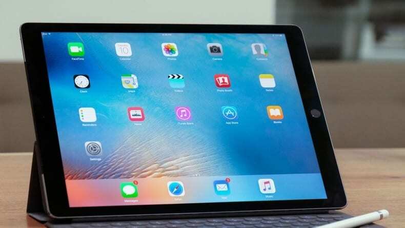 iOS kezdőképernyő iPad Pro