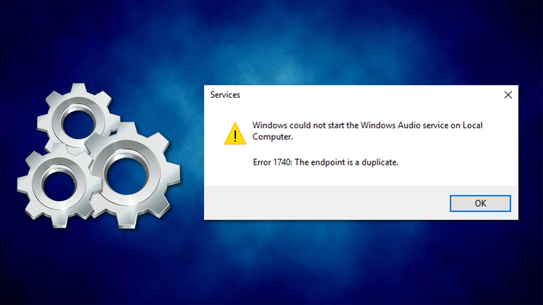 [Fix] Windows не может запустить Windows Audio Service на локальном компьютере ошибка