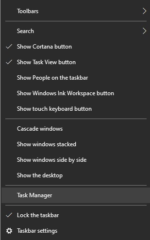 Windows Task-Manager