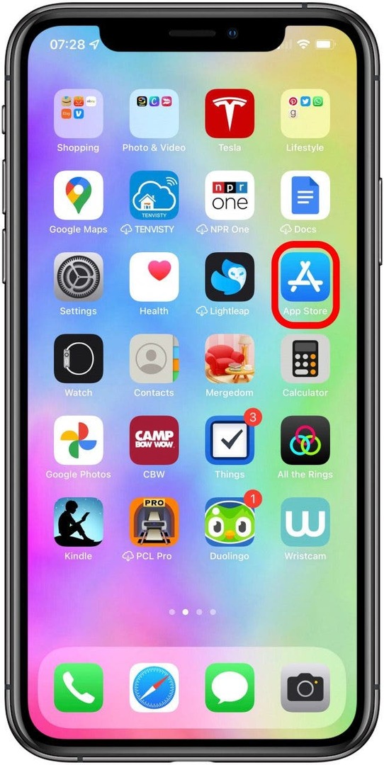 App Store öffnen - So holen Sie sich die Telefon-App wieder auf das iPhone	