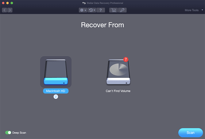 Stellar Data Recovery Professionnel pour Mac