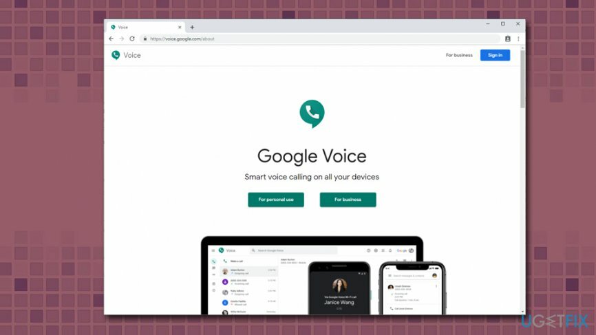 Создать учетную запись Google Voice