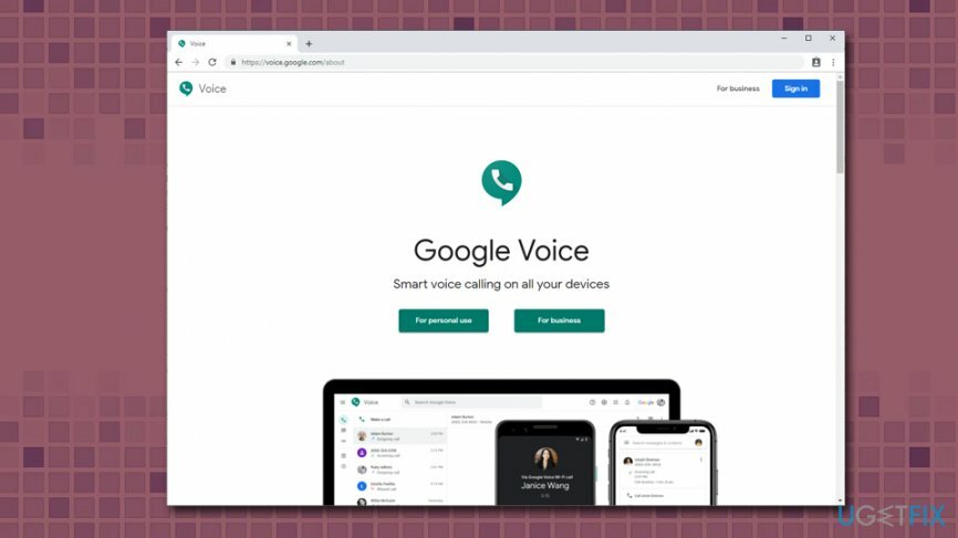 Δημιουργία λογαριασμού Google Voice