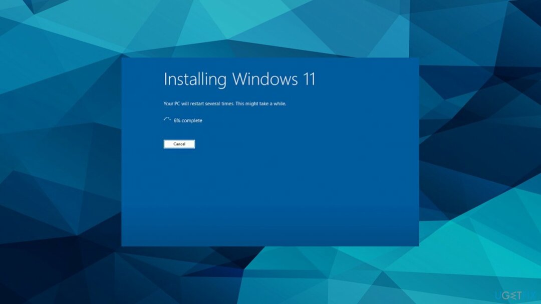 Installation de Windows 11