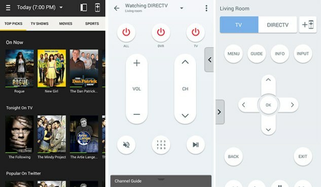 Приложение Peel Smart Remote для Android 