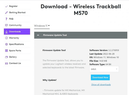 Изтеглете драйвера за m570