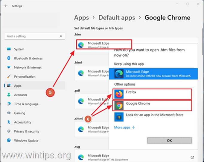 Cum să setați browserul implicit pe Windows 11