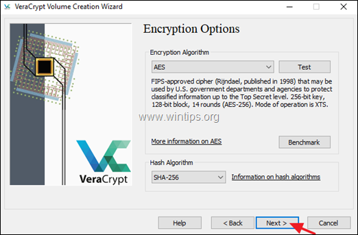 veracrypt encryptie