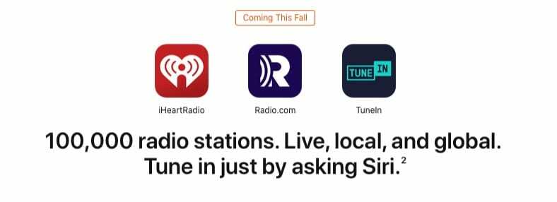 Radio na żywo iOS 13