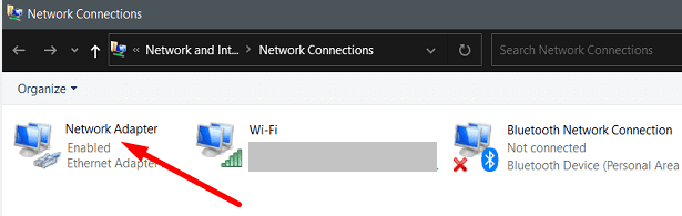 Ethernet-רשת-חיבור-Windows